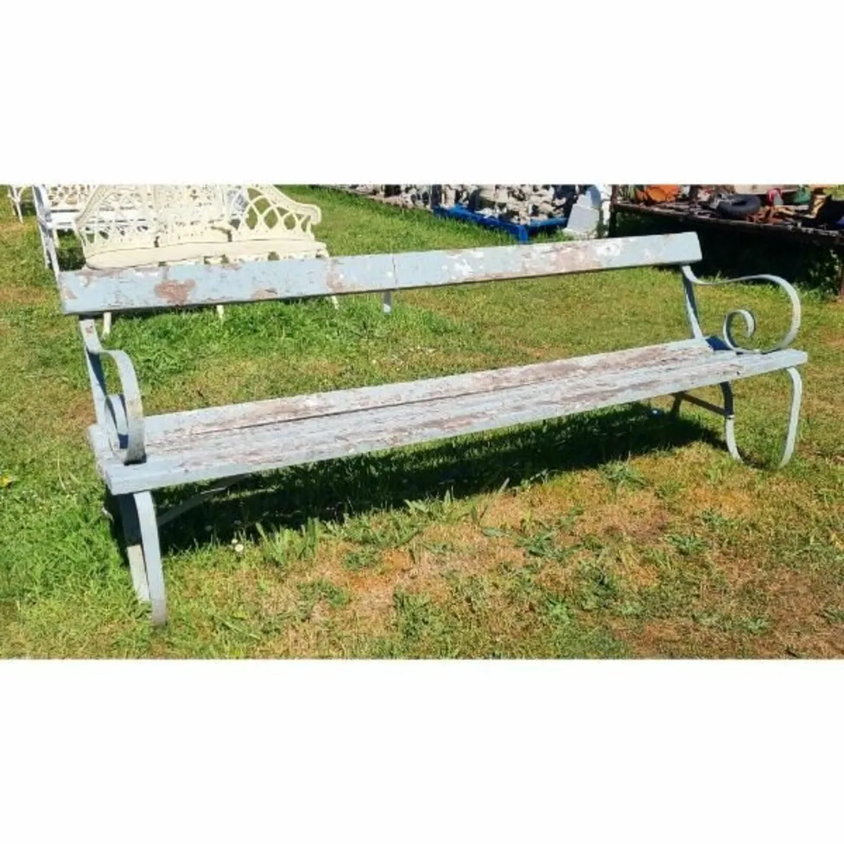 Antique Garden Bench KAS773 - Image 2