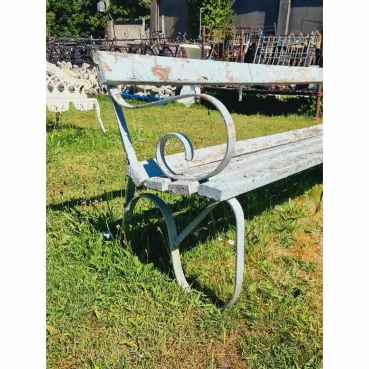 Antique Garden Bench KAS773 - Image 3
