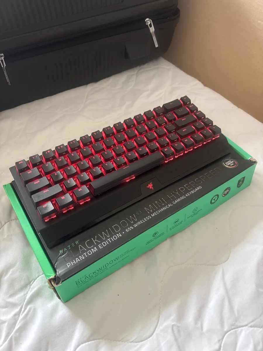 Razer blackwidow v3 mini hyperspeed phantom - Image 1