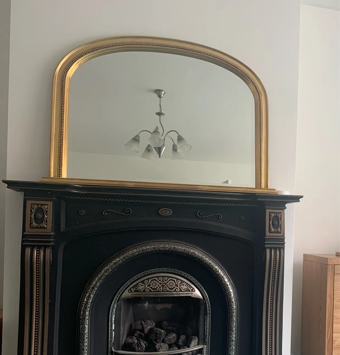 Gilt Bevelled Mirror