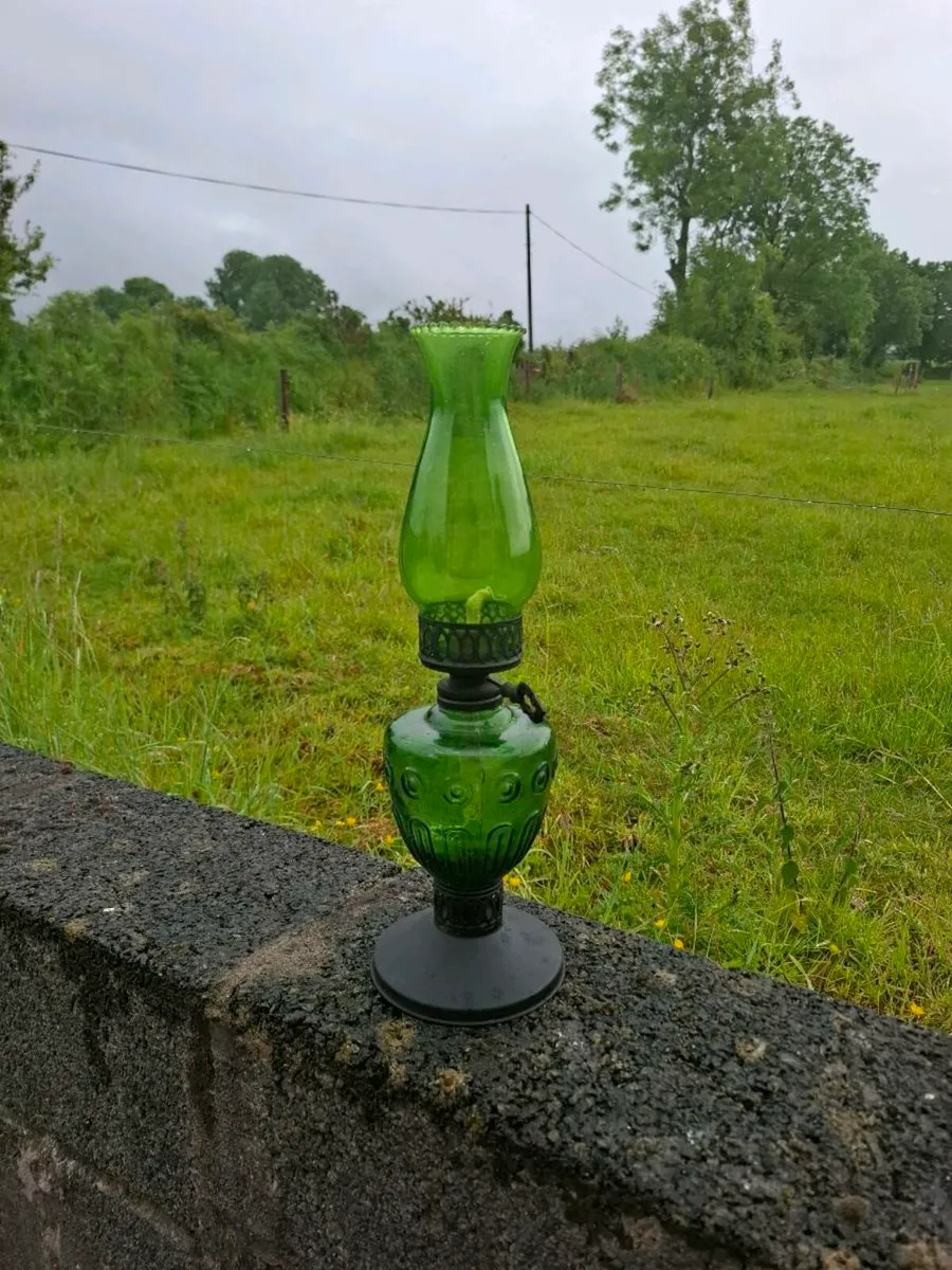 Green parafin lamp postage possible