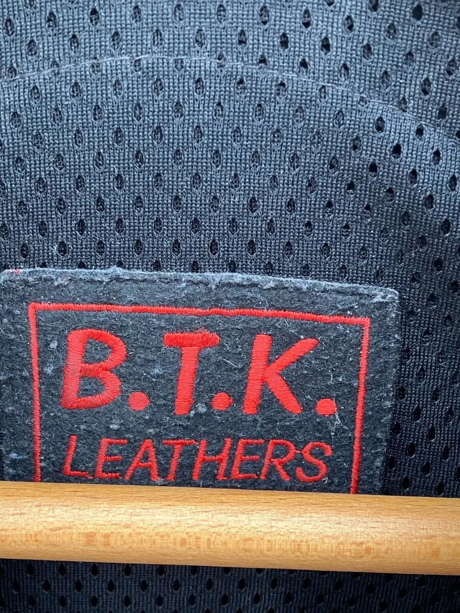 BTK One Piece Heavy Duty Leather Motorcycle Suit - Image 2