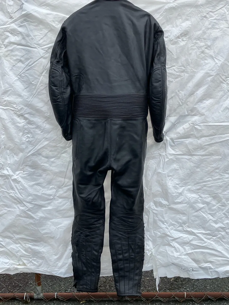 BTK One Piece Heavy Duty Leather Motorcycle Suit - Image 3