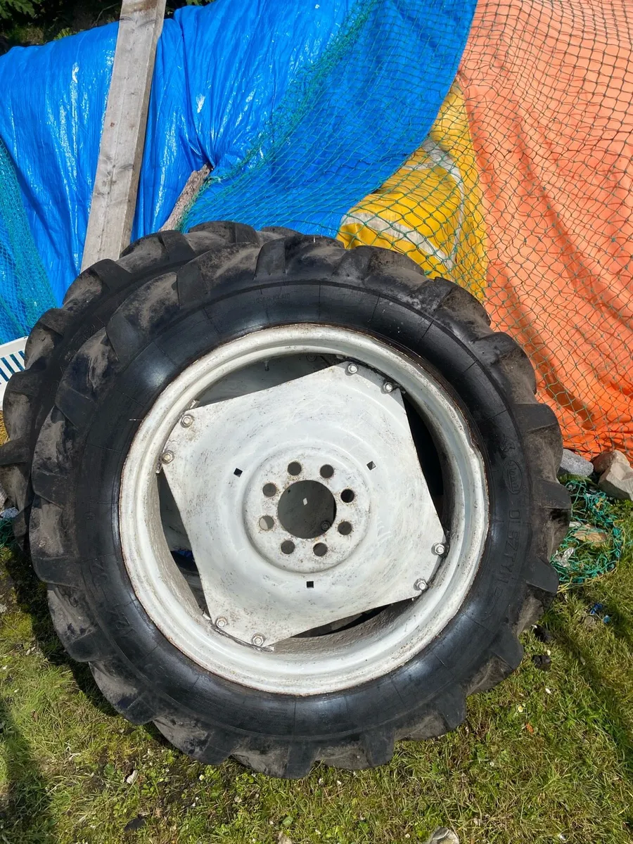 Set of Tractor Back Wheels - Image 1