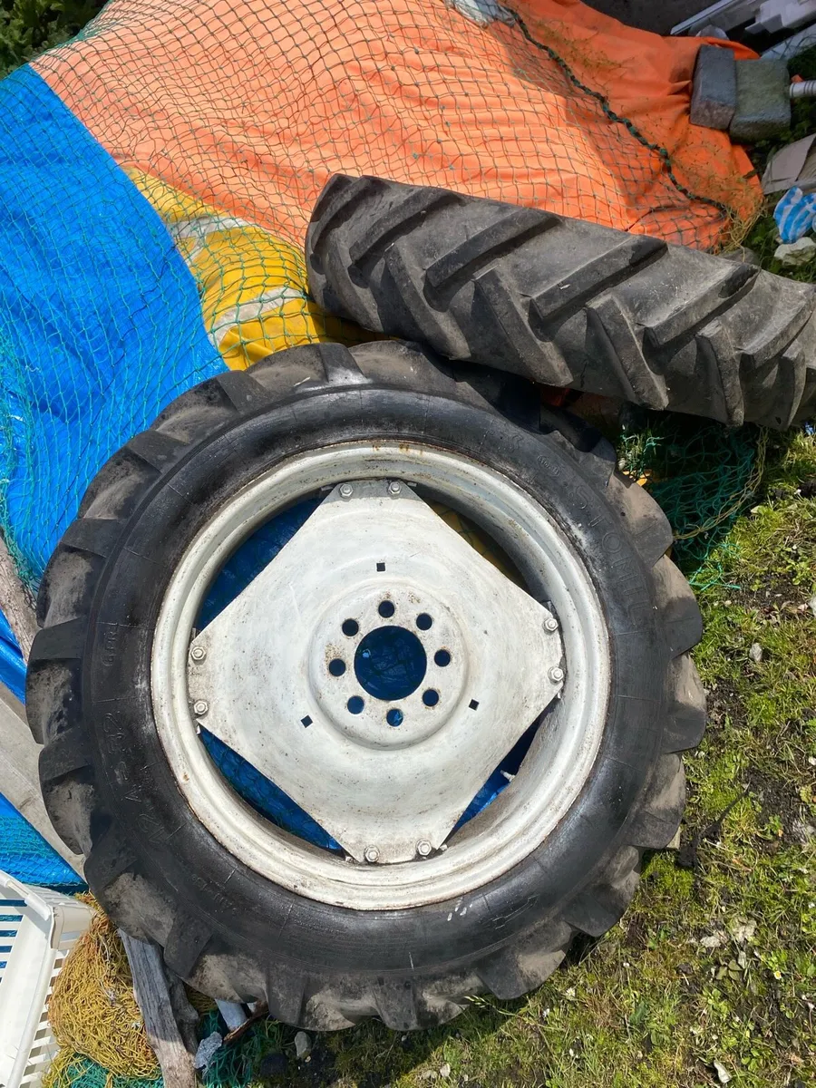 Set of Tractor Back Wheels - Image 2