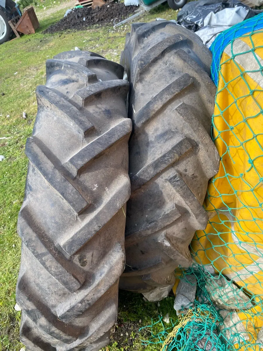 Set of Tractor Back Wheels - Image 3