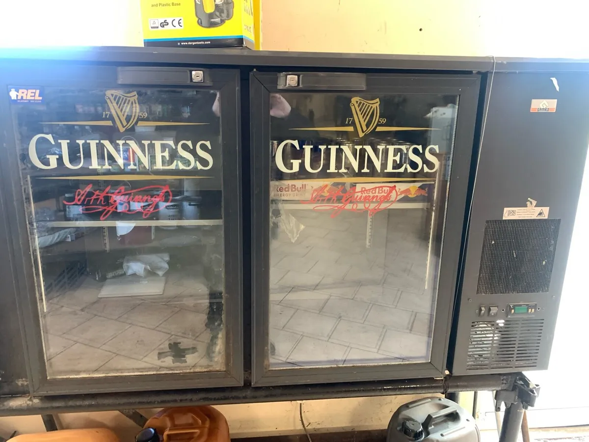 Guinness fridge 9 ft long much van - Image 2