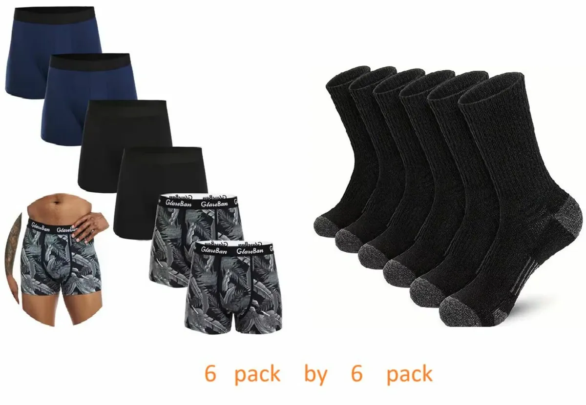 6pcs, Boxer Shorts Men  Soft Breathable .Free Post - Image 4