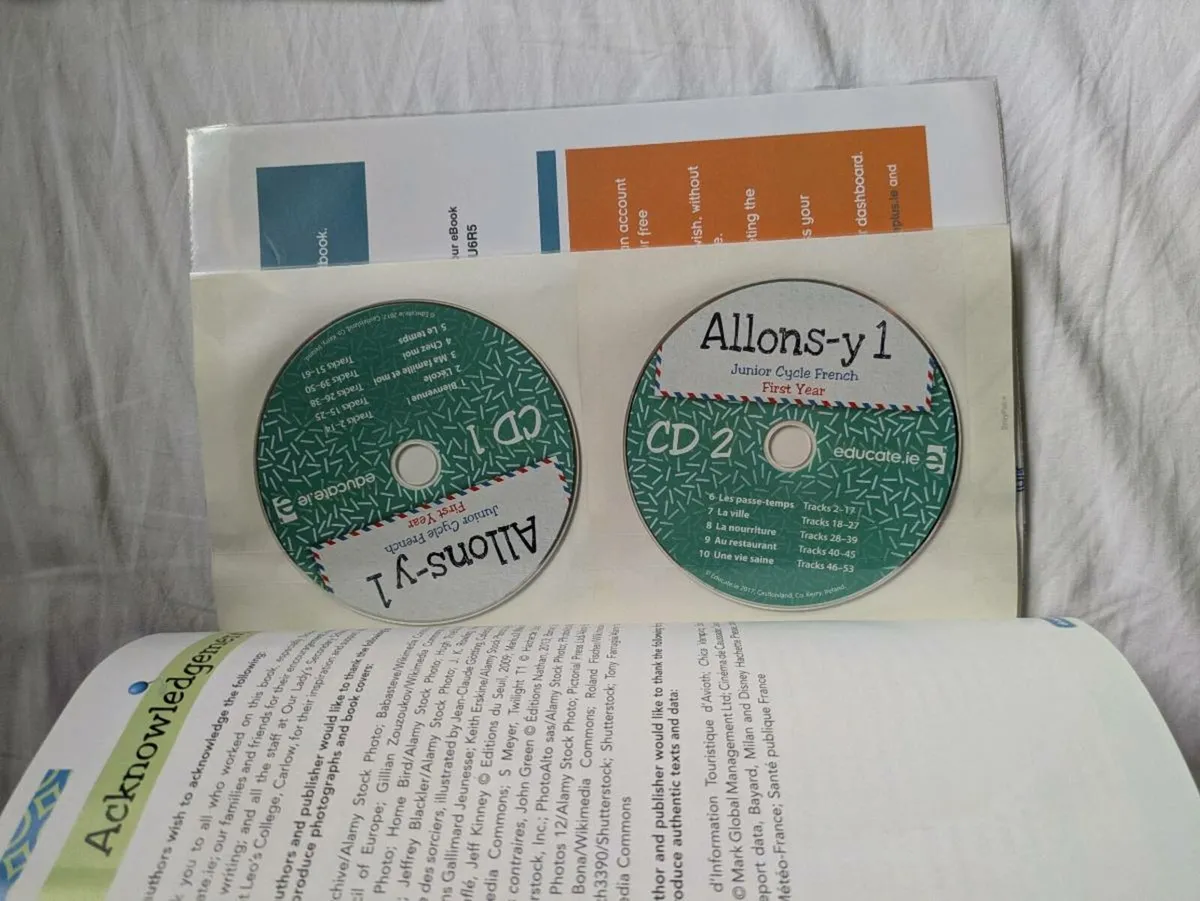 Allons-y 1 Junior Cycle French Book (First Year) - Image 2