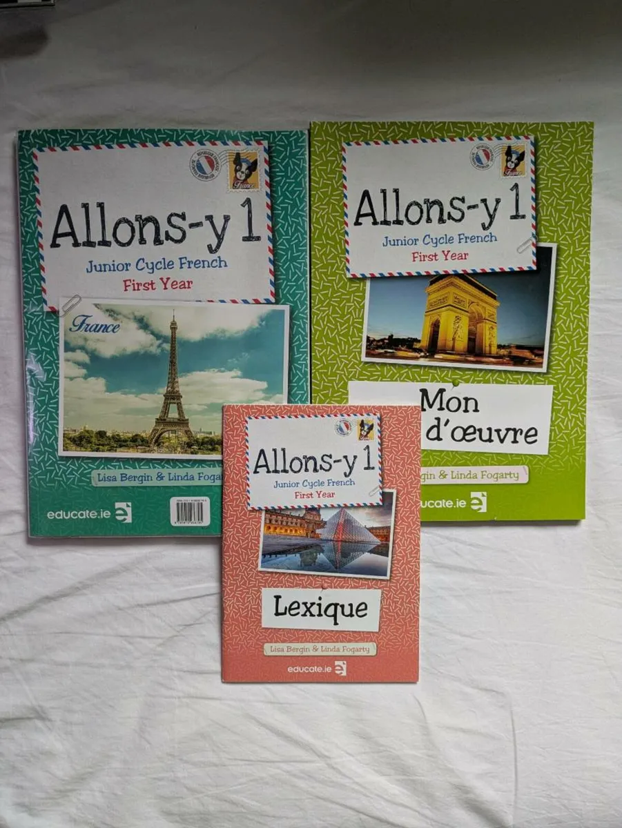 Allons-y 1 Junior Cycle French Book (First Year) - Image 1