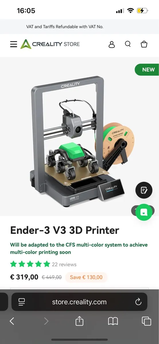 3D Creality Printer - Image 4