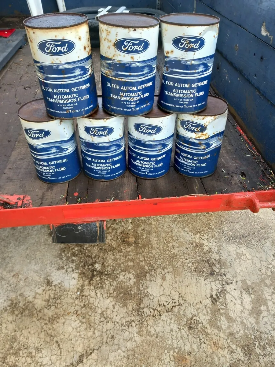 Vintage Oil cans - Image 4