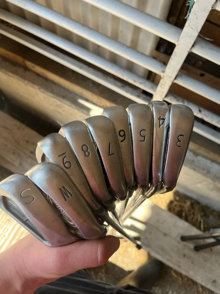Ping g10 irons set, driving iron and hybrid - Image 1