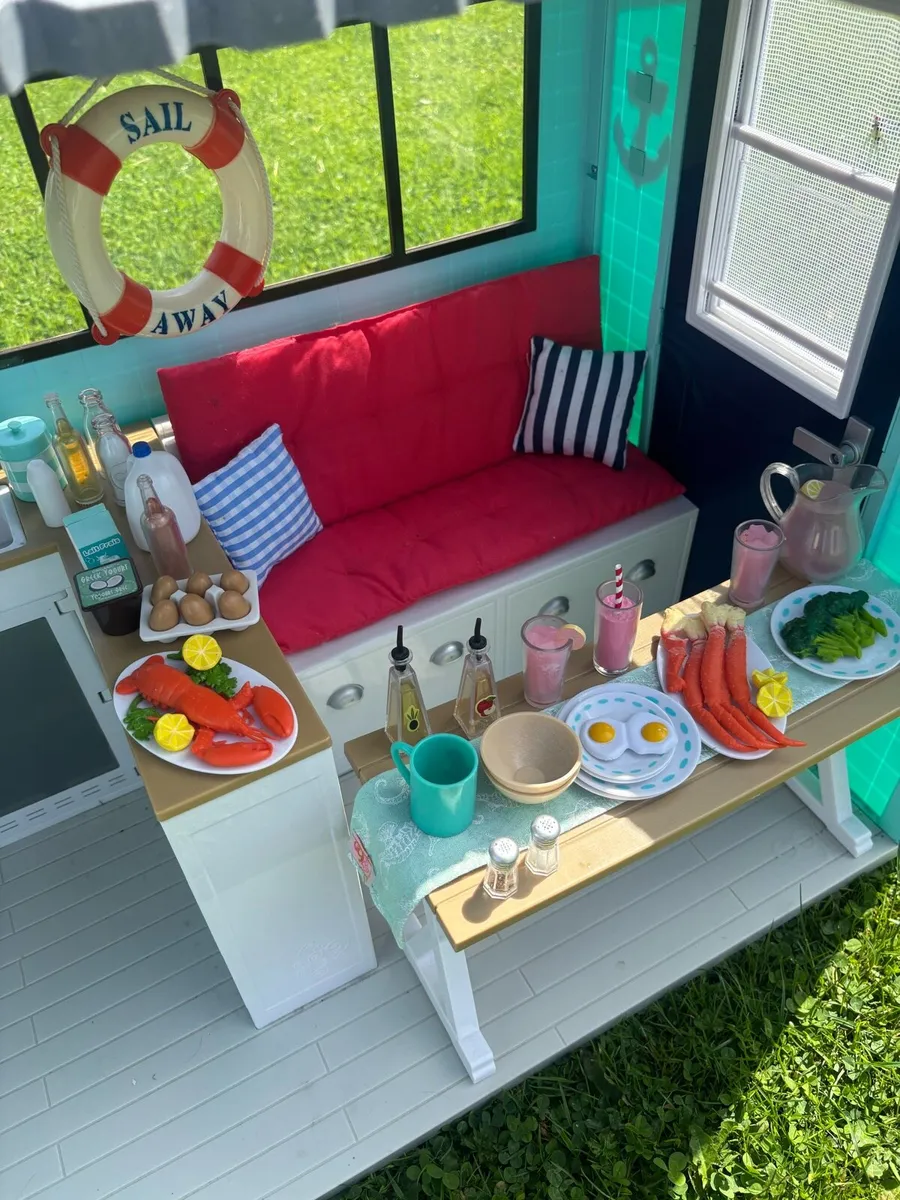 Our Generation beach house camper jeep car - Image 2