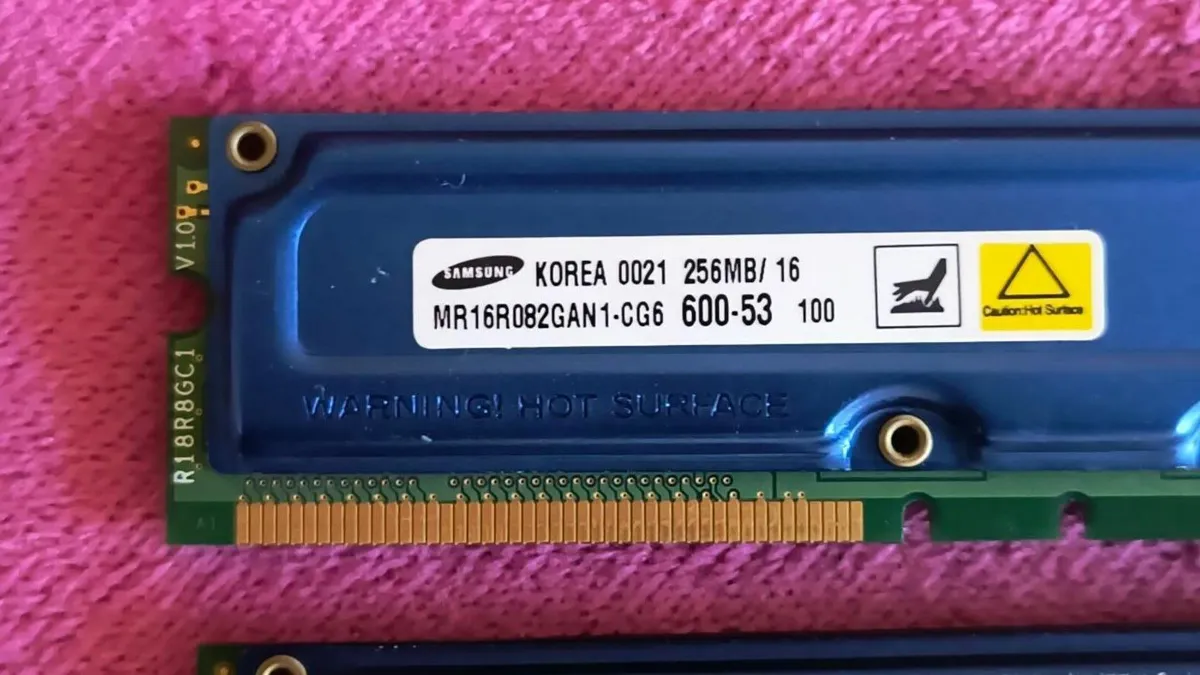 Samsung MR16R082GBN1-CG6 256MB Memory RAM - Image 2