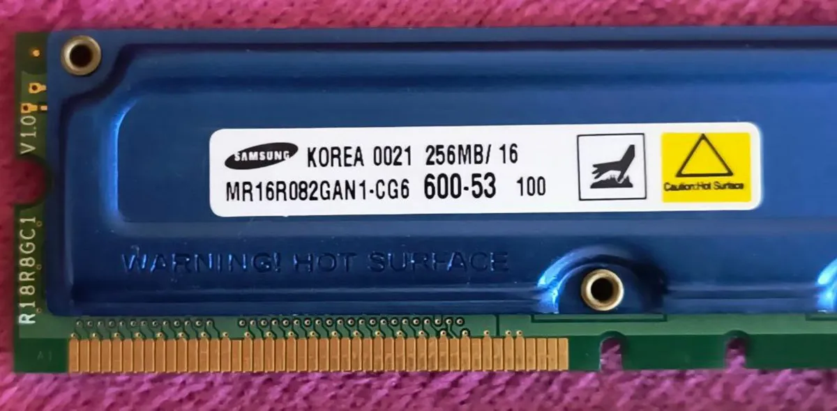 Samsung MR16R082GBN1-CG6 256MB Memory RAM - Image 3