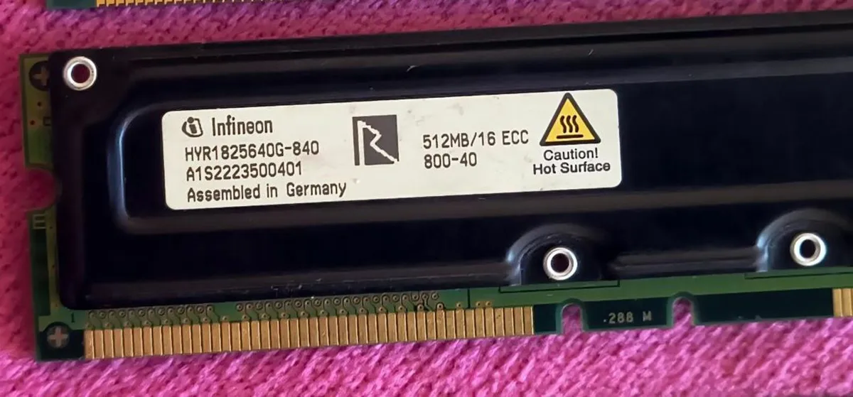 Samsung MR16R082GBN1-CG6 256MB Memory RAM - Image 4