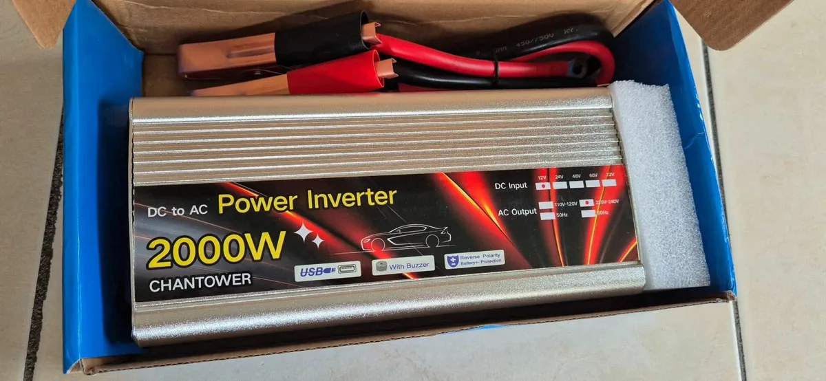 Power Inverter 2000W 12V to 220V Portatable Conver - Image 4