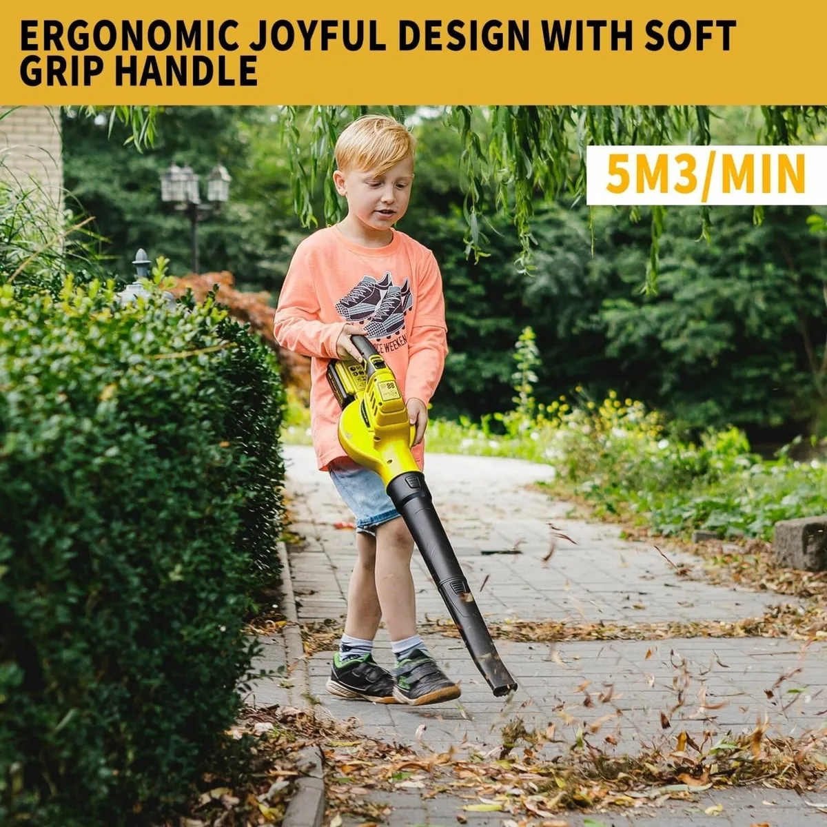 20VCordless Electric Blower 3.0Ah Battery Included - Image 2