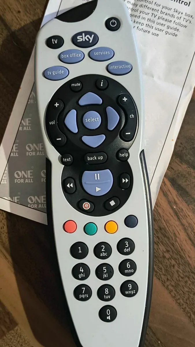 SKY 120 Sky TV Remote Control new - Image 1
