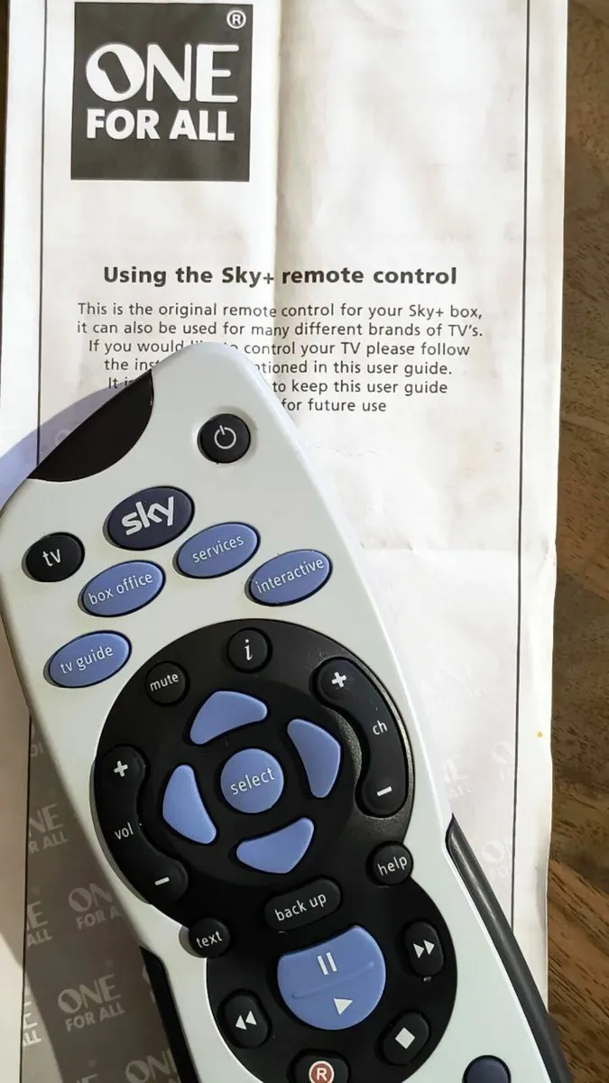 SKY 120 Sky TV Remote Control new - Image 3