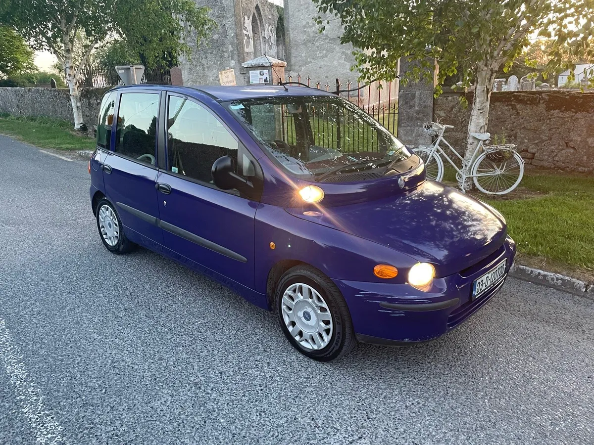 FIAT MULTIPLA WHEELCHAIR NCT 11/25 - Image 1