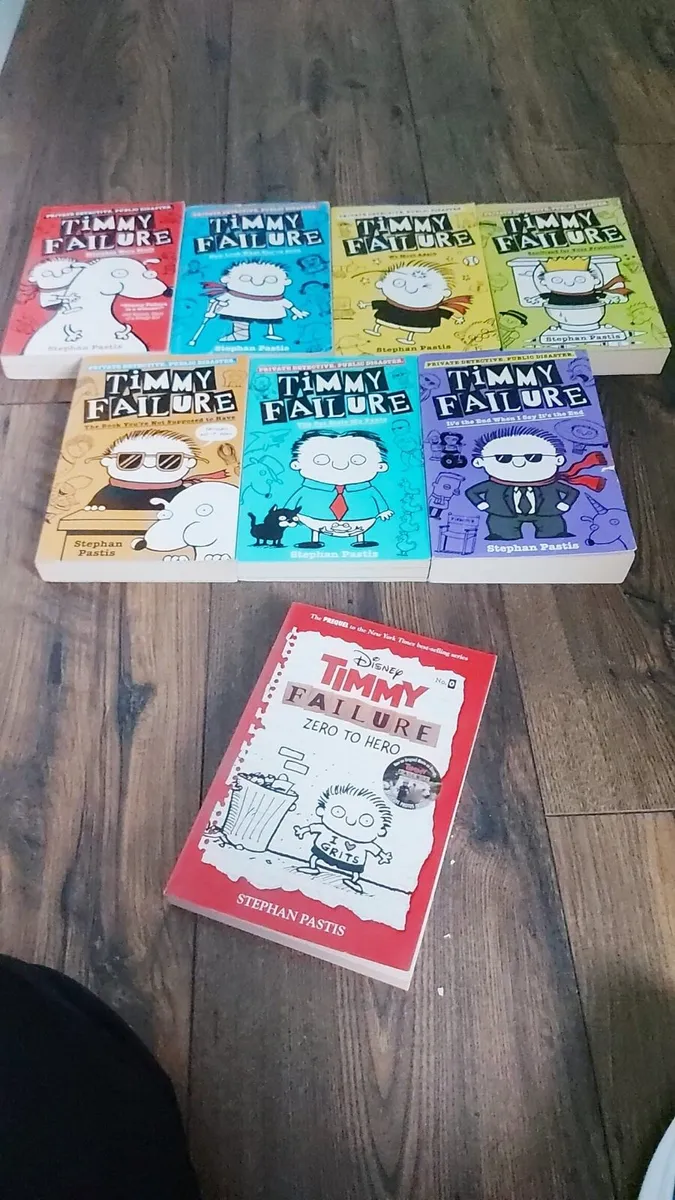 Timmy Failure Kids Books x 8