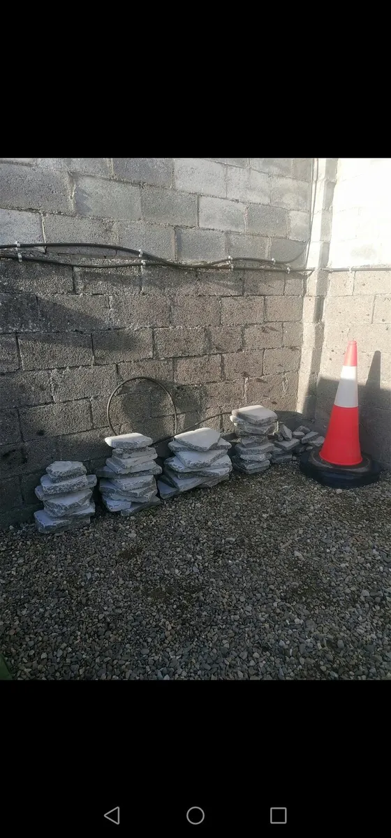 Limestone paving