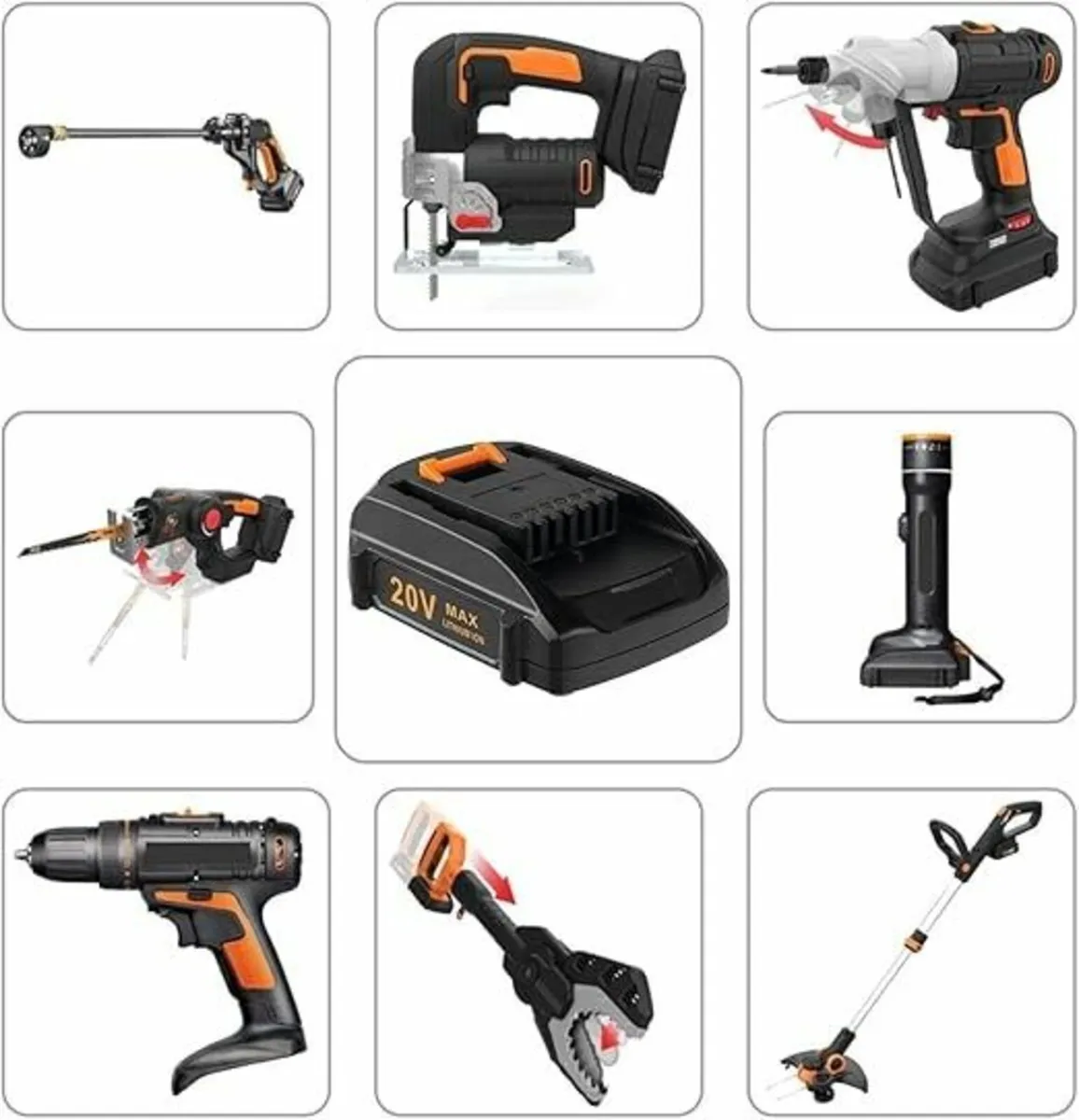 Worx 20V Battery Replacement: WA3520 Compatible - Image 2