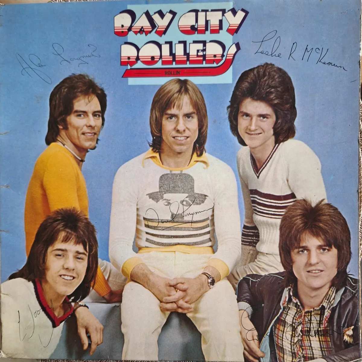 Bay City Rollers autographed first album - Image 1