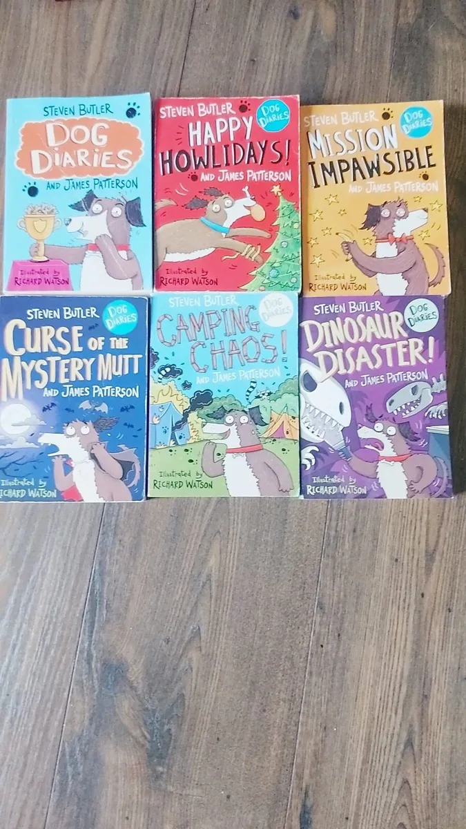 Dog Diaries Books x 6