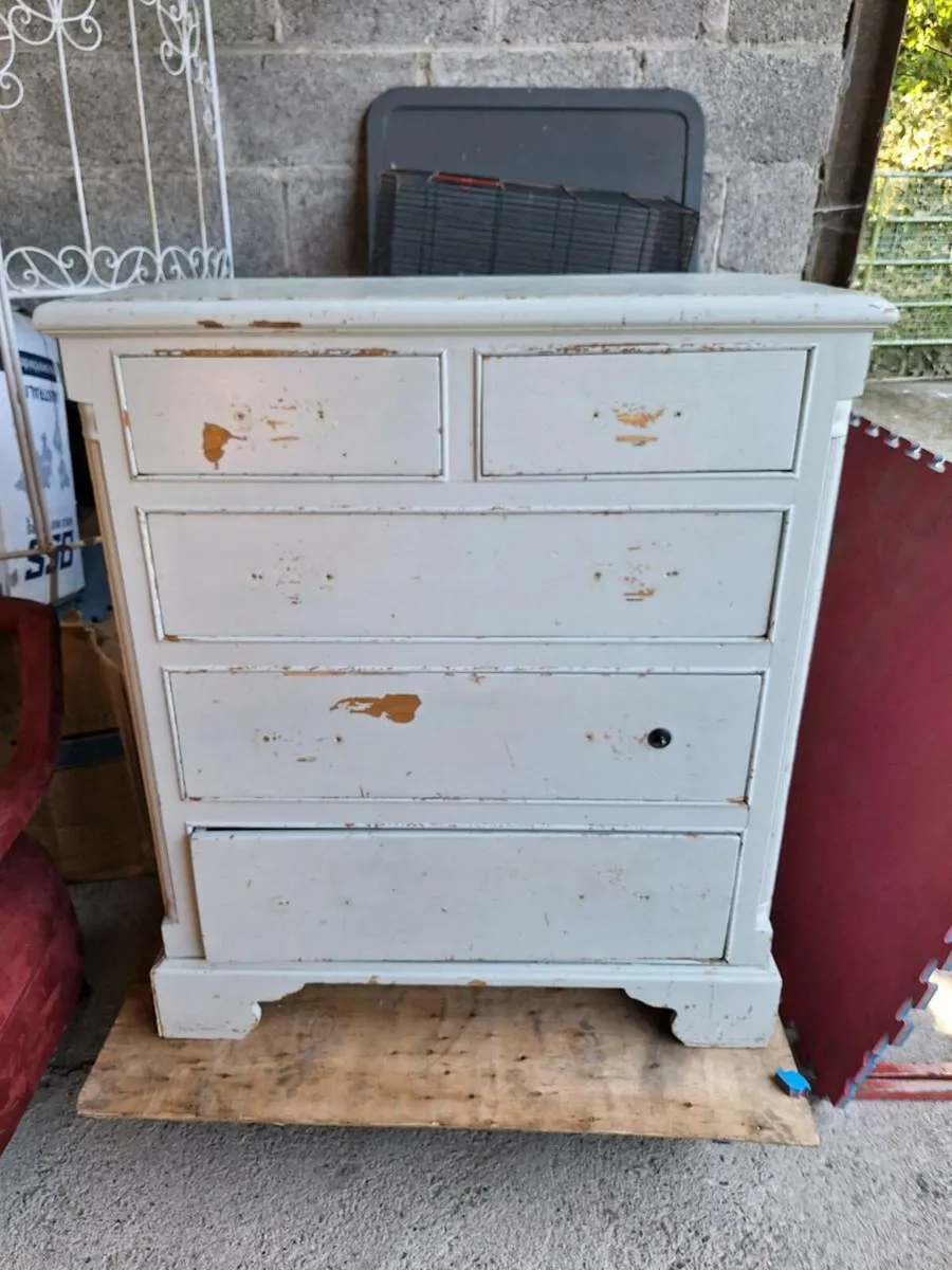 Chest of drawers for upcycling (DELIVERY) - Image 1