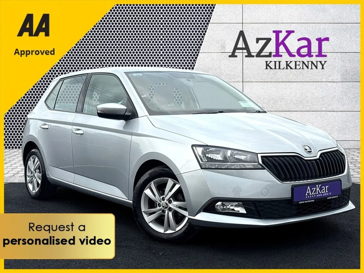 Skoda Fabia 2021 Ambition 1.0 MPI 5DR  68 P/W Wit - Image 1