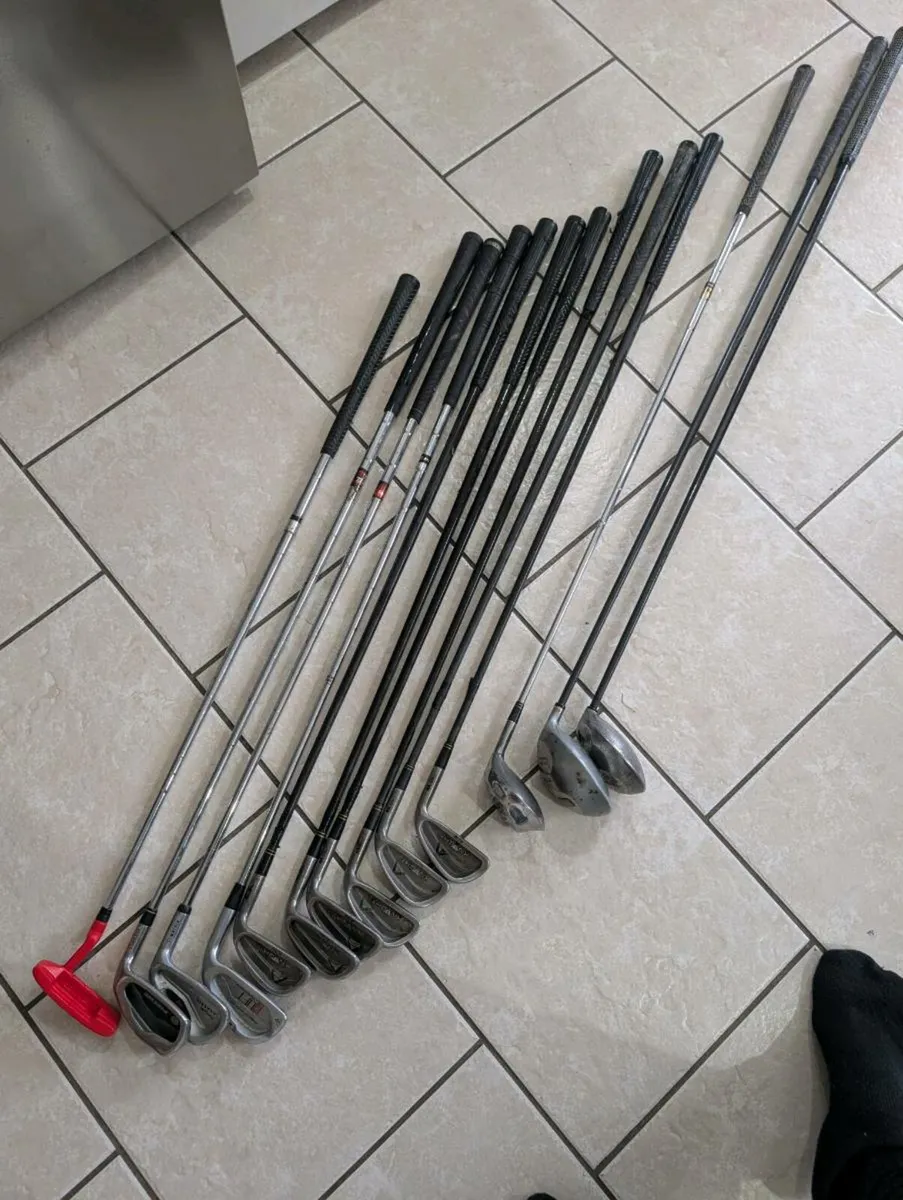 Set of adult Golf clubs with stand bag - Image 4