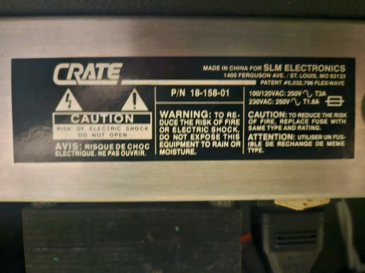 CRATE GX-212 Guitar Amp - Image 2