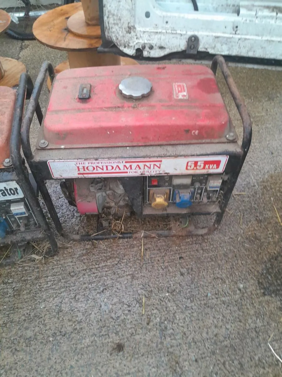 2 petrol generators for sale - Image 1