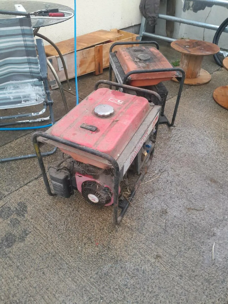 2 petrol generators for sale - Image 3
