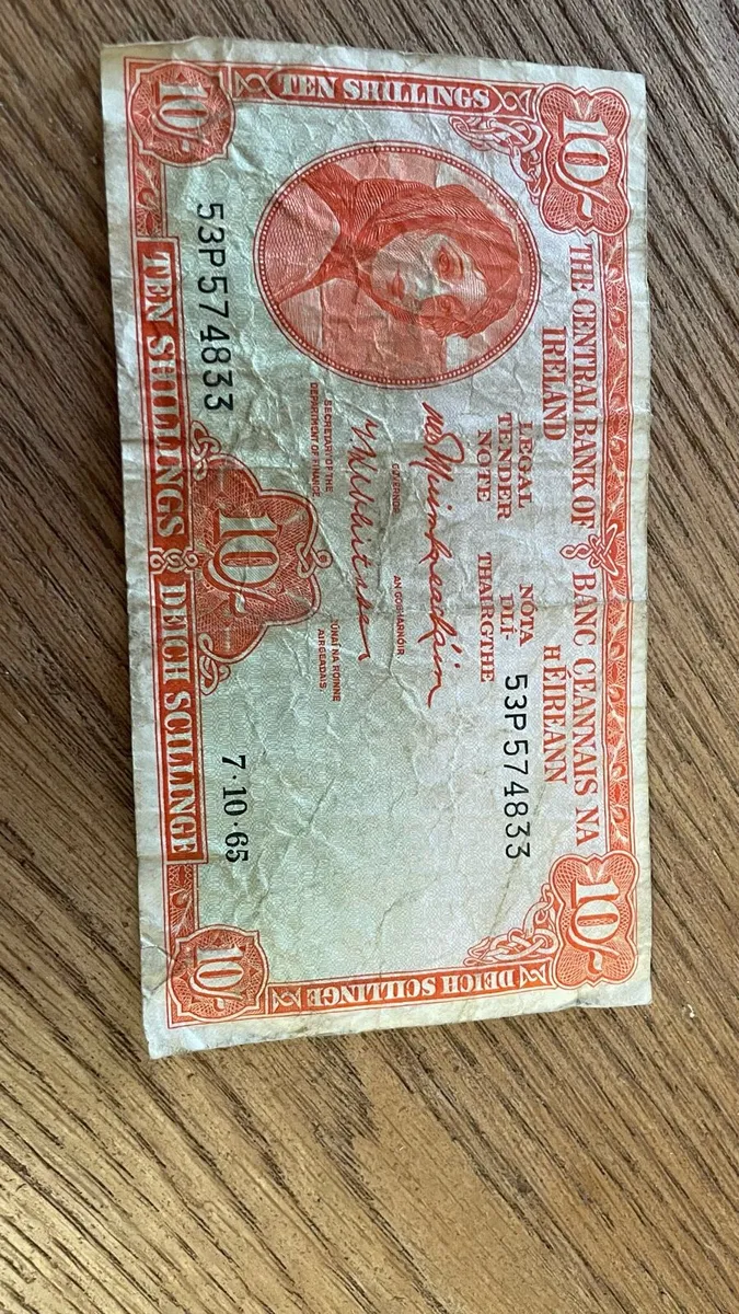 10 shilling note - Image 1