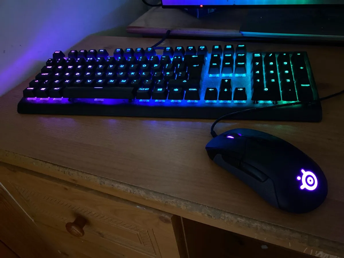 Steelseries keyboard and mouse - Image 1