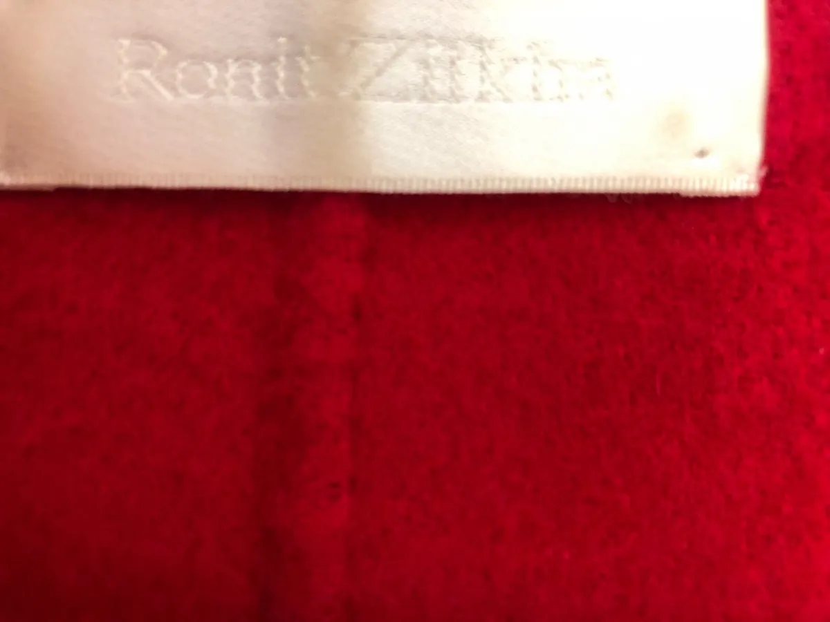 Red wool jacket - Image 2