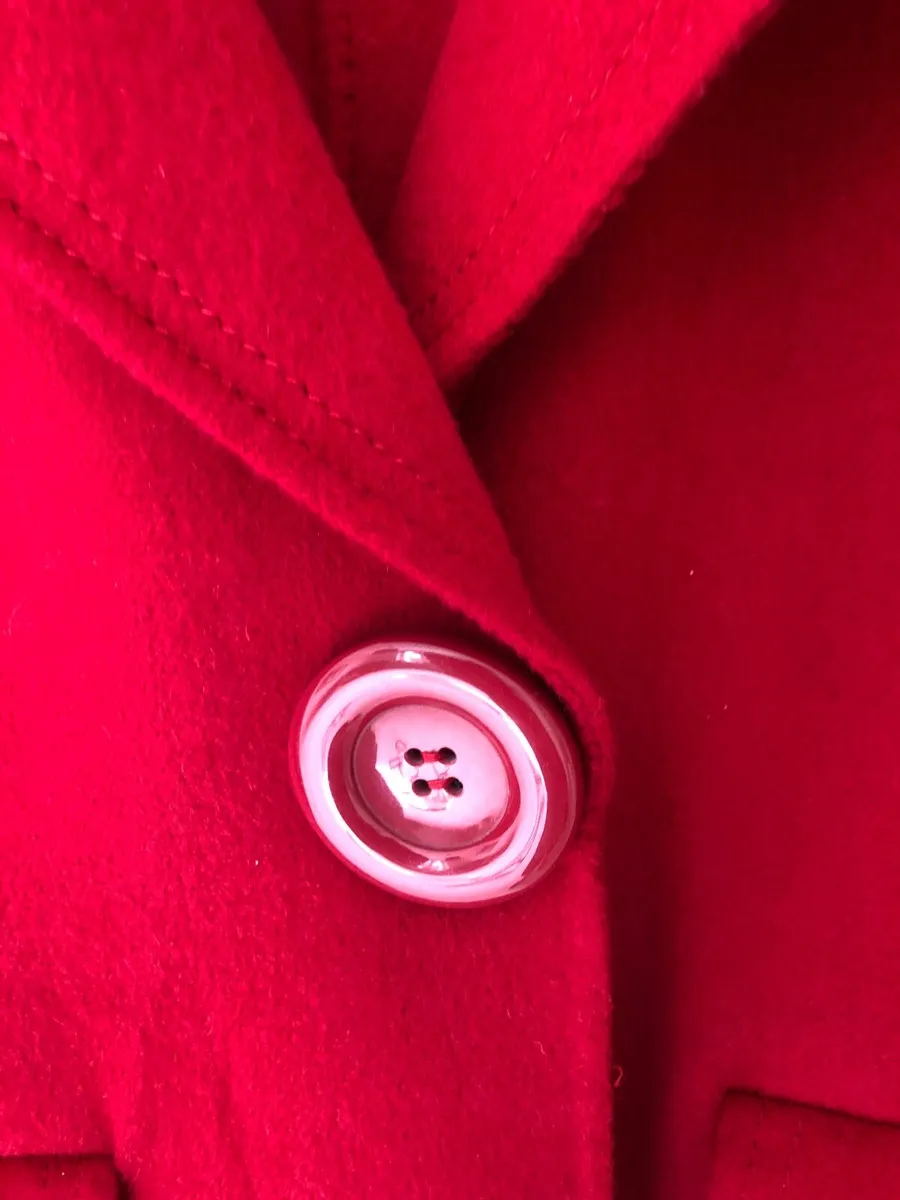Red wool jacket - Image 4