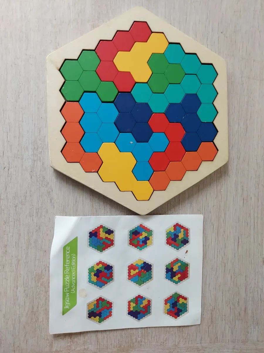 Kids wooden jigsaw puzzle