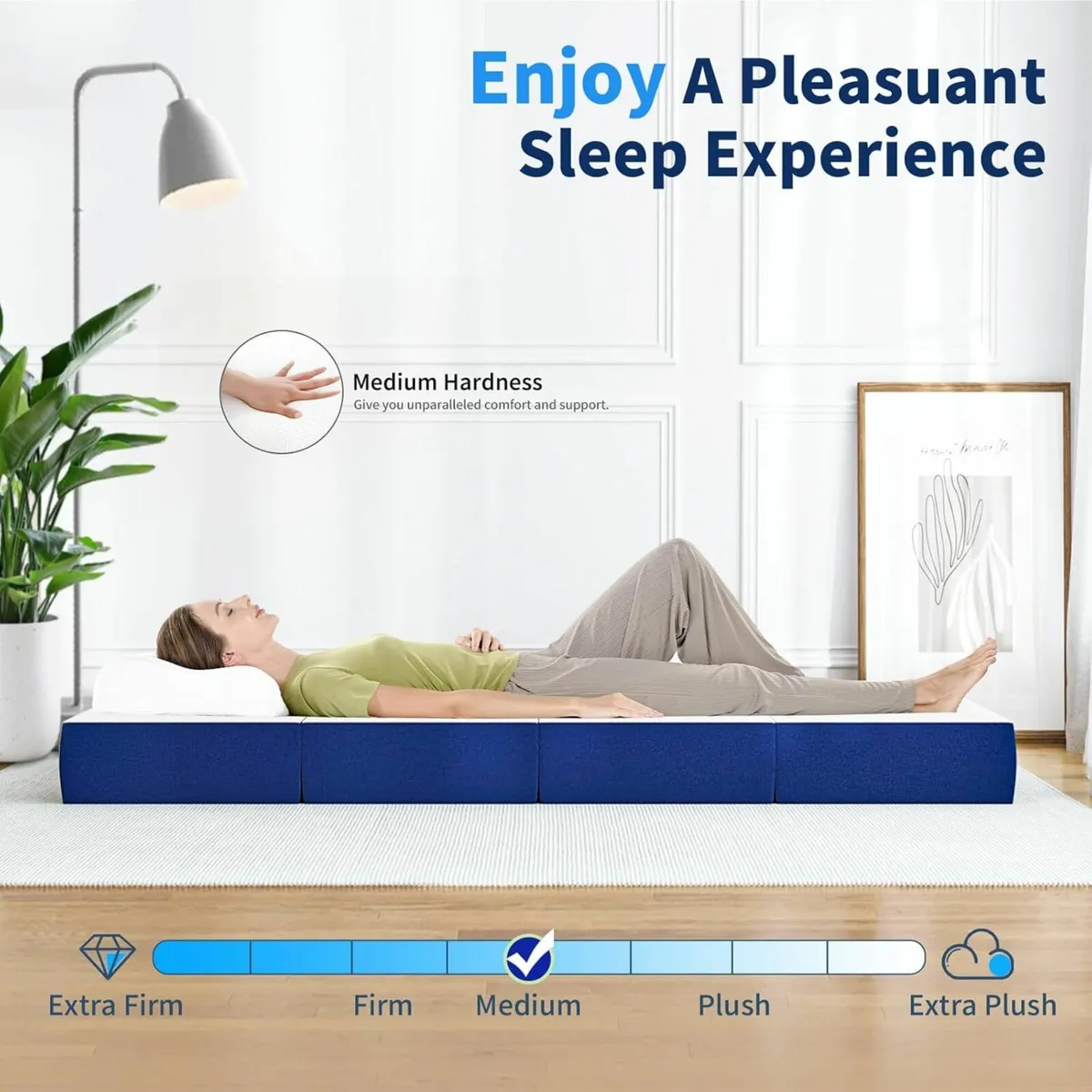 Folding Mattress Double 4ft6 - Image 3