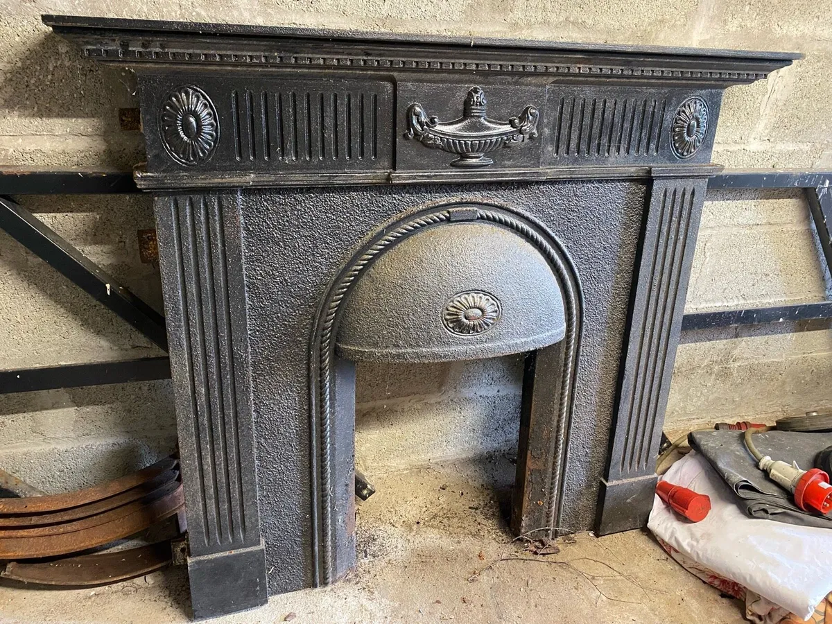Waterford Stanley cast iron fire place - Image 1