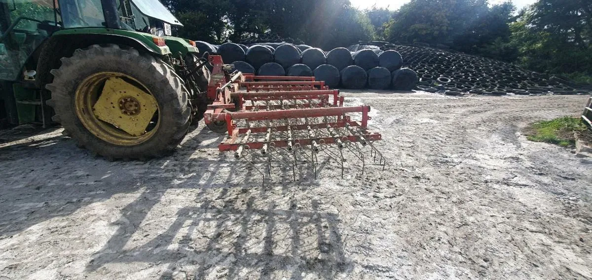 Grass tine harrow 4.8m folding - Image 2