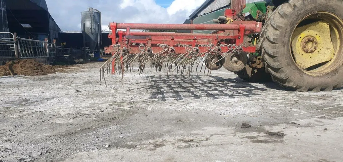 Grass tine harrow 4.8m folding - Image 4