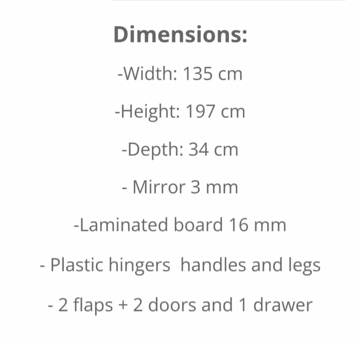 Hall cabinet - Image 2