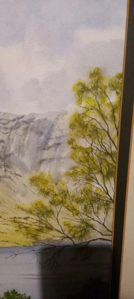 Lovely large Watercolour Painting by Marian Lynch - Image 4