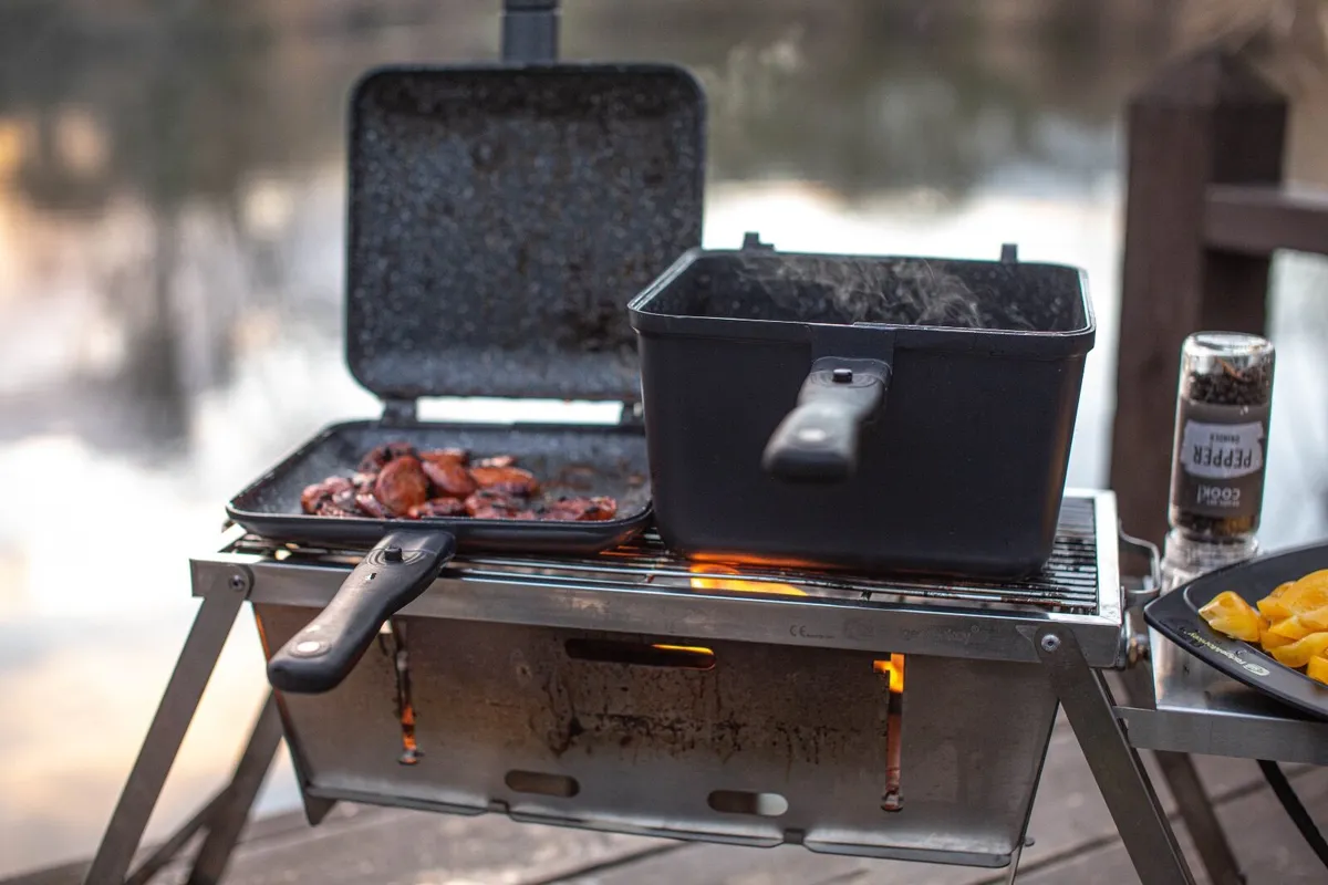 RidgeMonkey Connect Sandwich Toaster XL - Granite - Image 3