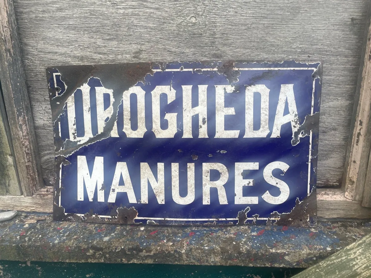 Vintage sign - Image 2